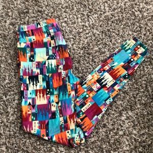 Lularoe Disney leggings OS